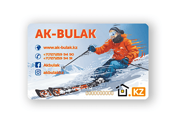 Пластиковая карта AK-BULAK