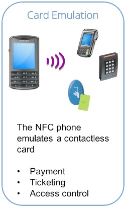 NFC - card emulation mode